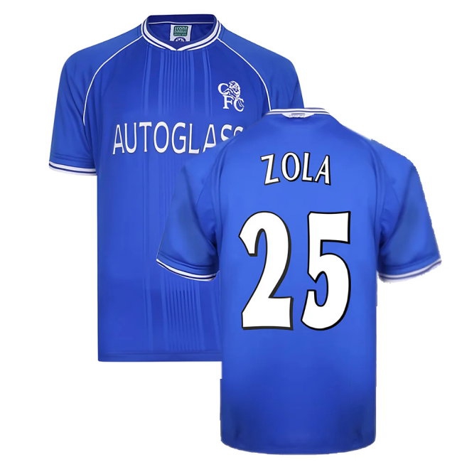 2000-2001 Chelsea Home Shirt (ZOLA 25) — Buy Online