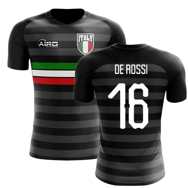 2025-2026 Italy Third Concept Football Shirt (De Rossi 16)