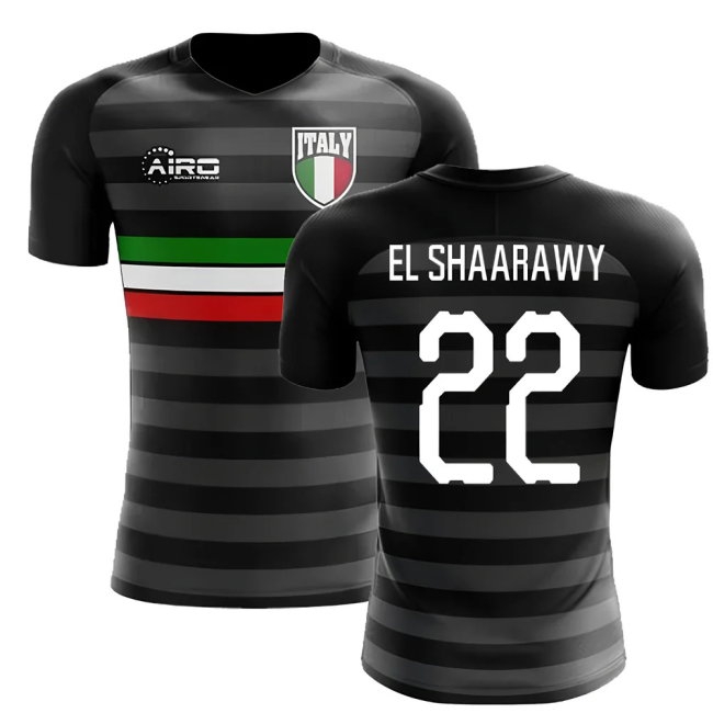 2025-2026 Italy Third Concept Football Shirt (El Shaarawy 22) — Shop Now