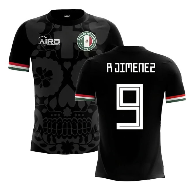 2025-2026 Mexico Third Concept Football Shirt (R.Jimenez 9)