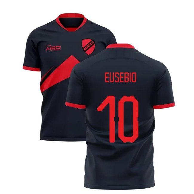 2025-2026 Benfica Away Concept Football Shirt (Eusebio 10) — Buy Now