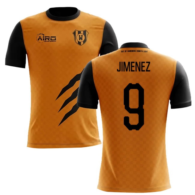 2025-2026 Wolverhampton Home Concept Football Shirt (Jimenez 9)