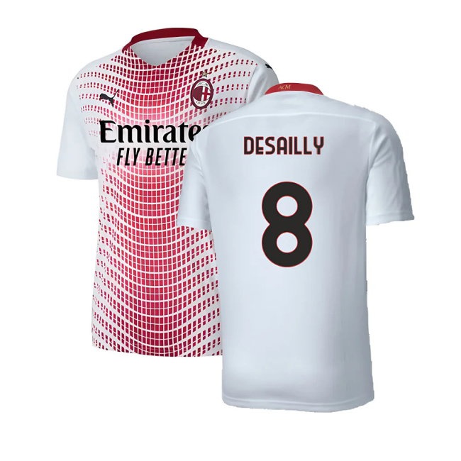 2020-2021 AC Milan Away Shirt (DESAILLY 8) — Buy Online