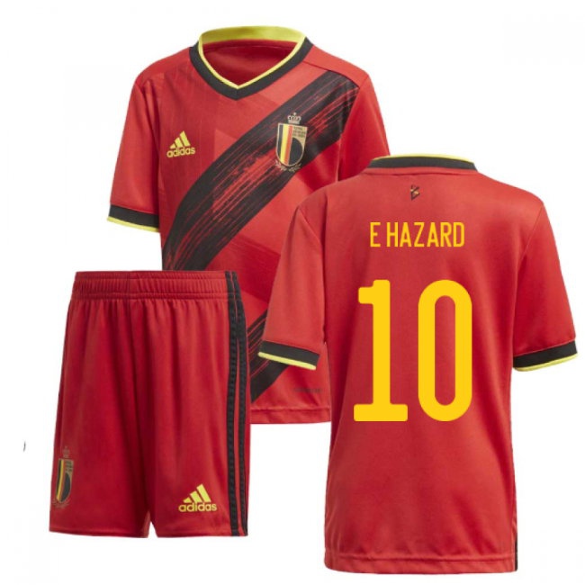 2020-2021 Belgium Home Mini Kit (E HAZARD 10)