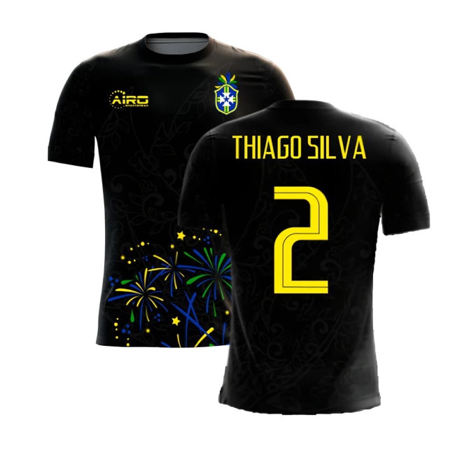 2025-2026 Brazil Third Concept Football Shirt (Thiago Silva 2) — Shop Online