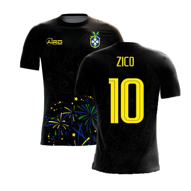 2025-2026 Brazil Third Concept Football Shirt (Zico 10)