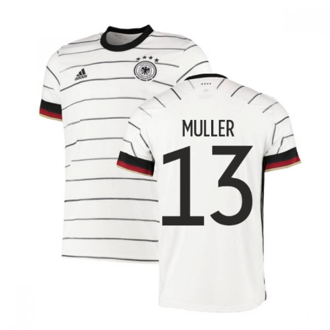2020-2021 Germany Home Football Shirt (MULLER 13) — Shop Online