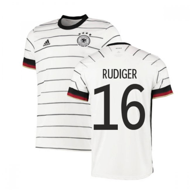 2020-2021 Germany Home Football Shirt (RUDIGER 16)