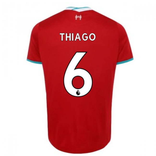 2020-2021 Liverpool Home Shirt (Kids) (THIAGO 6) — Shop Now
