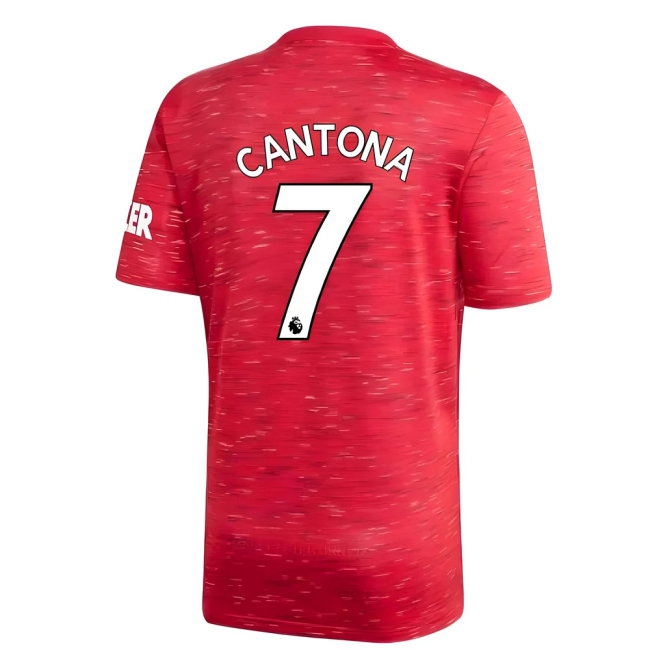 2020-2021 Man Utd Home Football Shirt (CANTONA 7) — Shop Now