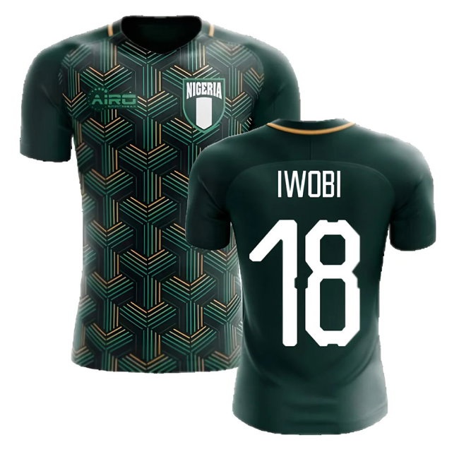 2025-2026 Nigeria Third Concept Football Shirt (Iwobi 18) — Shop Online