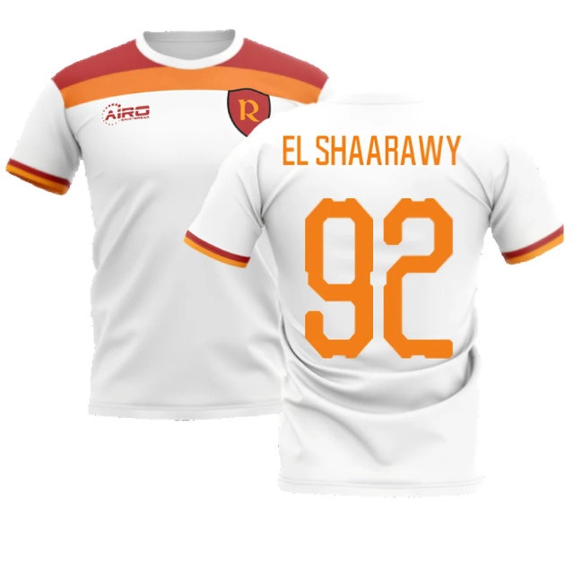 2025-2026 Roma Away Concept Football Shirt (EL SHAARAWY 92) — Shop Now