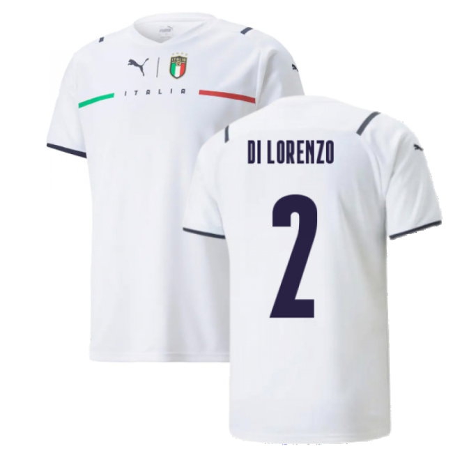 2021-2022 Italy Away Shirt (DI LORENZO 2) — Buy Online