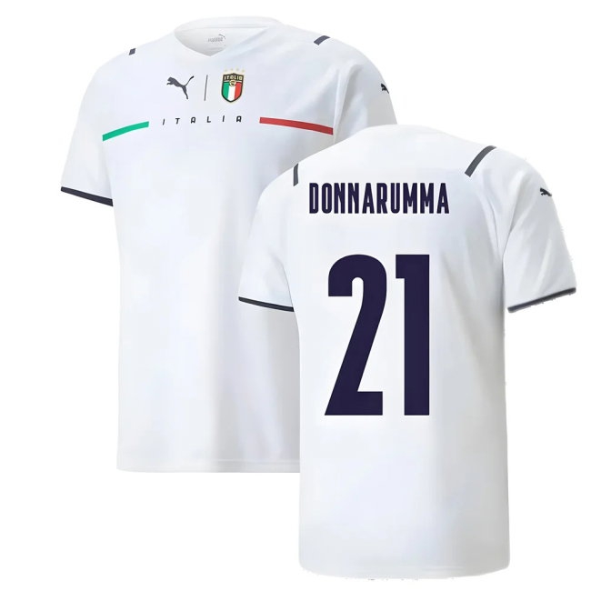 2021-2022 Italy Away Shirt (DONNARUMMA 21) — Shop Online