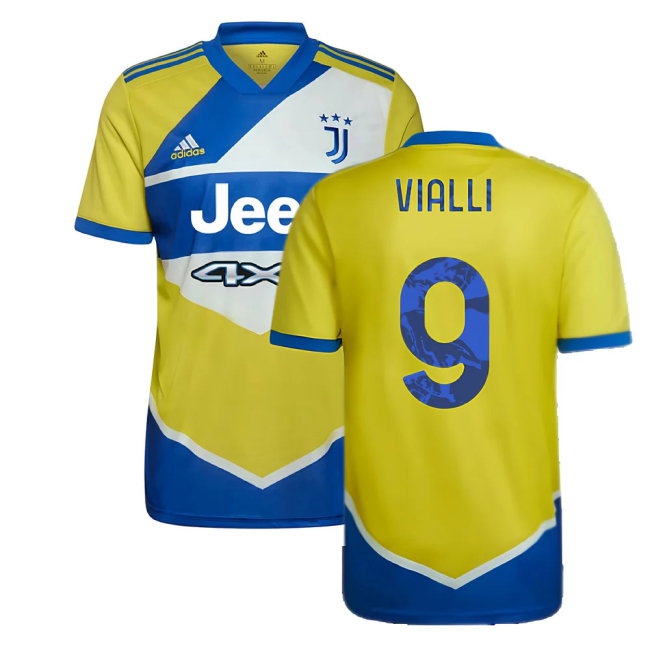 2021-2022 Juventus Third Shirt (VIALLI 9) — Shop Now