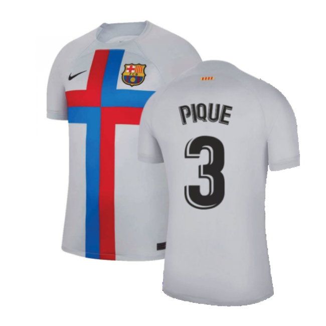 2022-2023 Barcelona Third Shirt (PIQUE 3) — Buy Online
