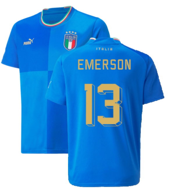 2022-2023 Italy Home Shirt (Kids) (EMERSON 13) — Buy Online