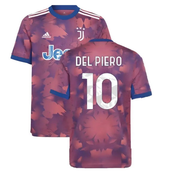 2022-2023 Juventus Third Shirt (Kids) (DEL PIERO 10) — Shop Online