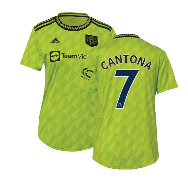 2022-2023 Man Utd Third Shirt (Ladies) (CANTONA 7) — Buy Now