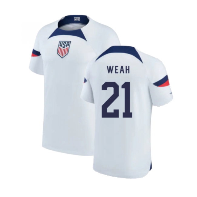 2022-2023 USA Home Shirt (Kids) (WEAH 21) — Shop Now