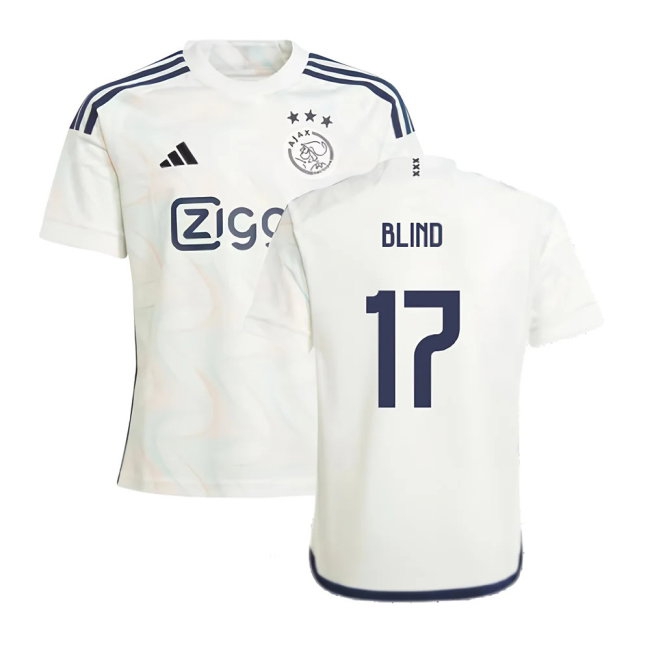2023-2024 Ajax Away Shirt (Kids) (BLIND 17)
