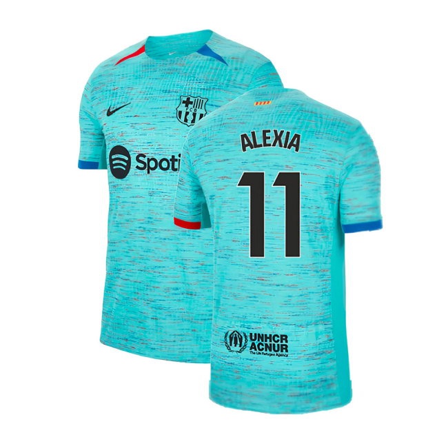 2023-2024 Barcelona Player Version Third Shirt (Alexia 11) — Buy Now