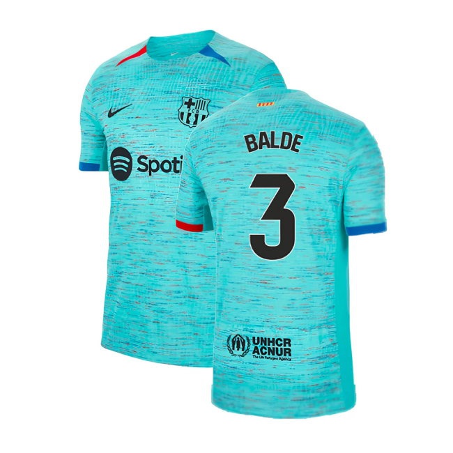 2023-2024 Barcelona Player Version Third Shirt (Balde 3) — Buy Online