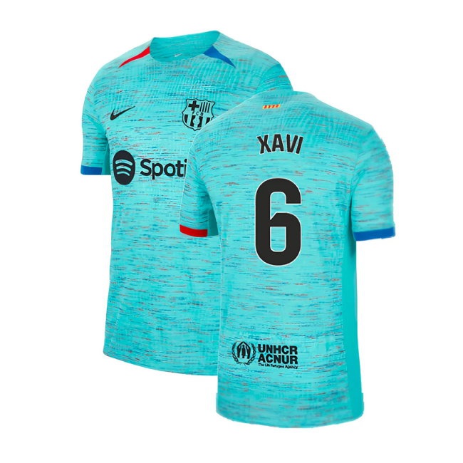 2023-2024 Barcelona match-style Third Shirt (Xavi 6)