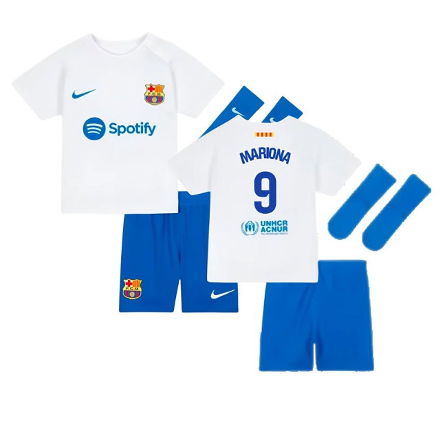 2023-2024 Barcelona Away Baby Kit (Mariona 9) — Buy Online