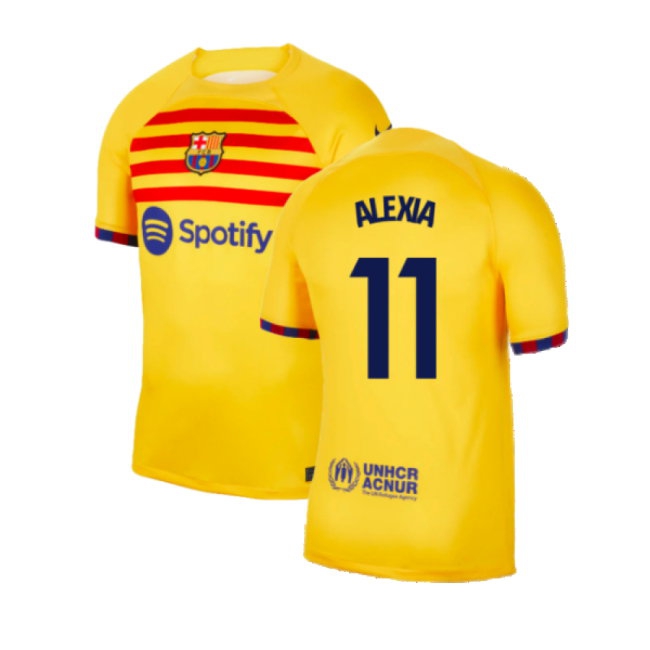 2023-2024 Barcelona Fourth Shirt (Alexia 11) — Buy Now