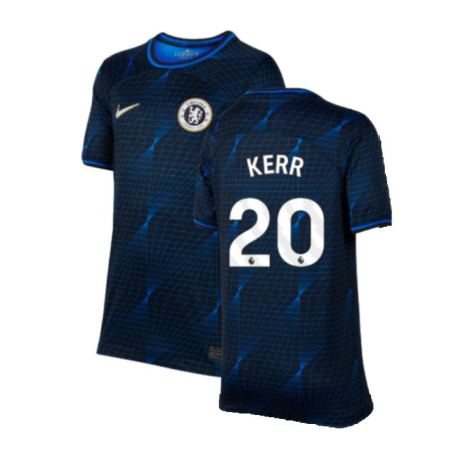 2023-2024 Chelsea Away Shirt (Kids) (Kerr 20) — Shop Now