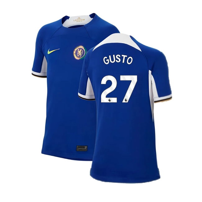 2023-2024 Chelsea Home Shirt (Kids) (Gusto 27) — Buy Online