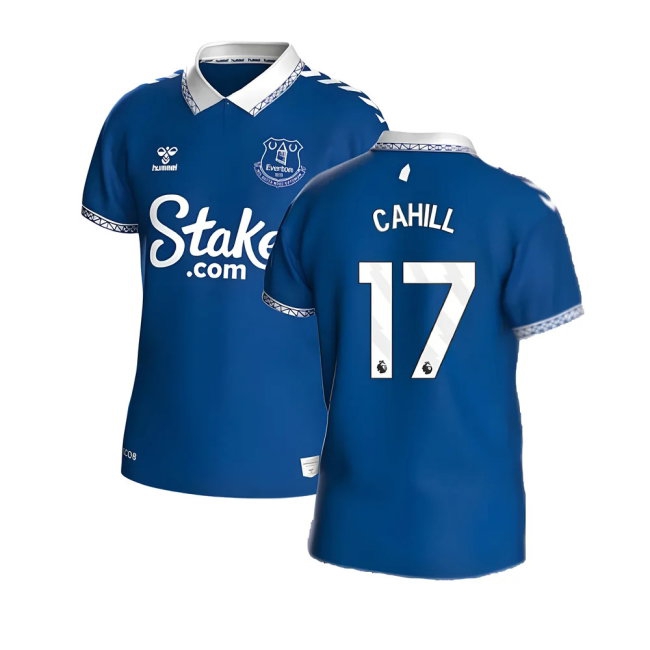 2023-2024 Everton Home Shirt (CAHILL 17) — Buy Online