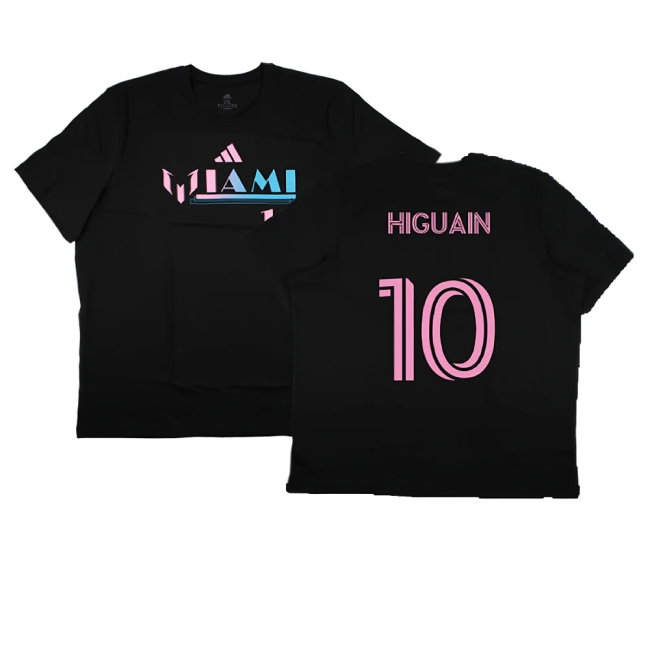2023-2024 Inter Miami Messi Miami 10 T-Shirt (Higuain 10) — Buy Now