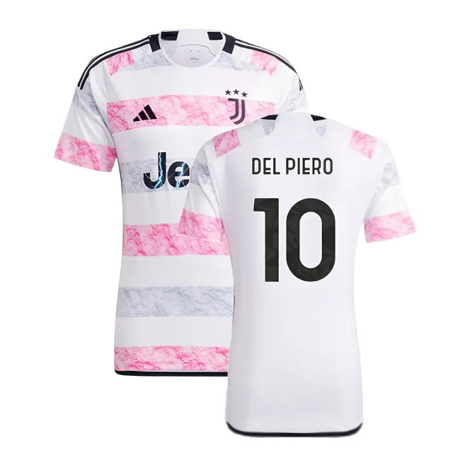 2023-2024 Juventus Away Shirt (DEL PIERO 10) — Buy Now