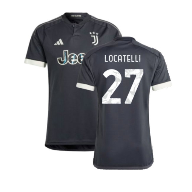 2023-2024 Juventus Third Shirt (LOCATELLI 27) — Buy Now