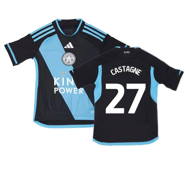 2023-2024 Leicester City Away Shirt (Castagne 27) — Buy Now