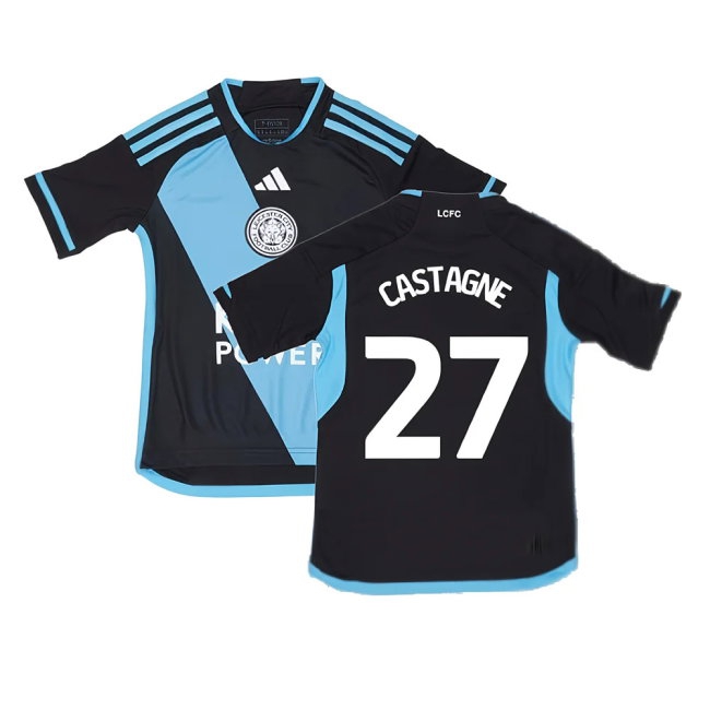 2023-2024 Leicester City Away Shirt (Kids) (Castagne 27) — Shop Online