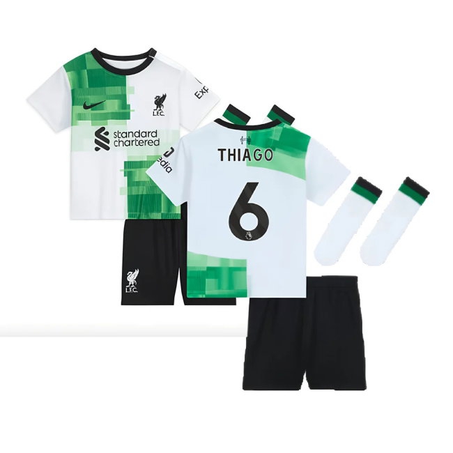 2023-2024 Liverpool Away Infant Baby Kit (Thiago 6) — Shop Now