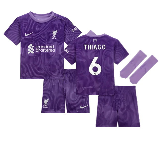 2023-2024 Liverpool Third Baby Kit (Thiago 6) — Shop Now