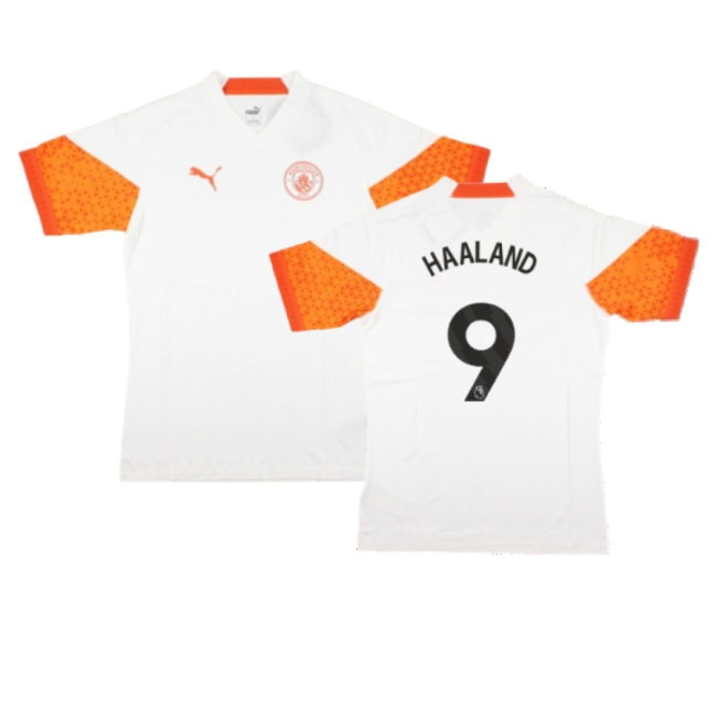 2023-2024 Man City Training Jersey Pro (Marble) (HAALAND 9) — Buy Now