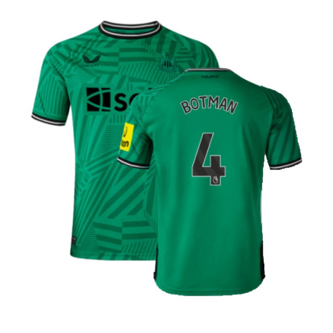 2023-2024 Newcastle United Away Shirt (Botman 4) — Shop Online