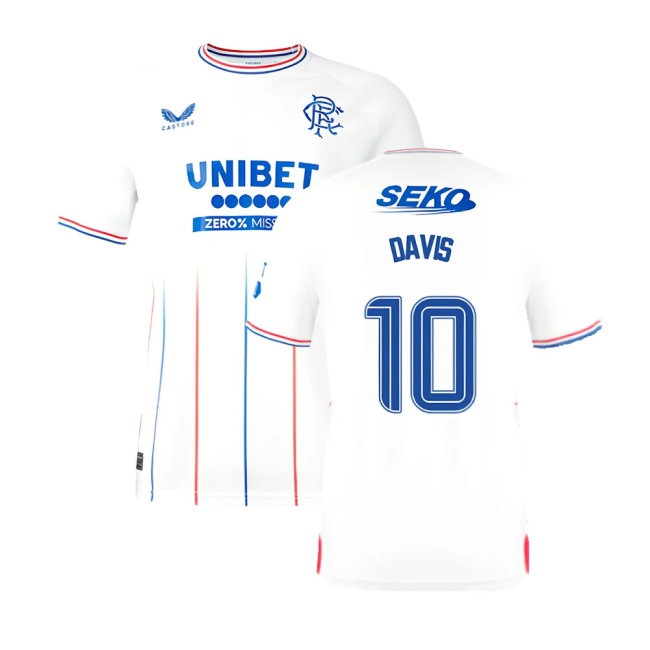 2023-2024 Rangers Away Shirt (Davis 10) — Shop Online