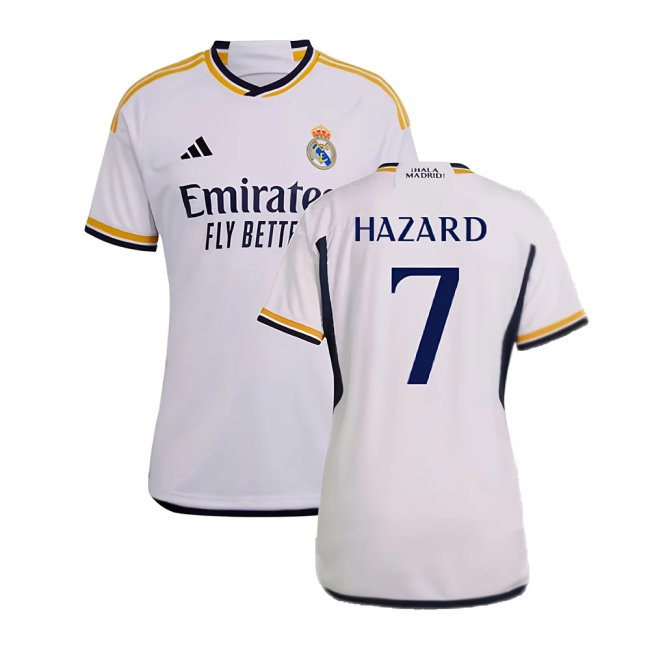 2023-2024 Real Madrid Home Shirt (Ladies) (Hazard 7)