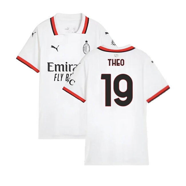 2024-2025 AC Milan Away Shirt (Womens) (Theo 19) — Shop Now