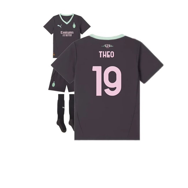 2024-2025 AC Milan Third Mini Kit (Theo 19) — Buy Now