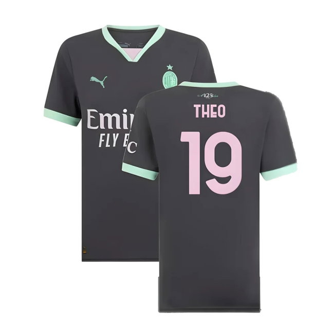 2024-2025 AC Milan Third Shirt (Womens) (Theo 19) — Shop Now