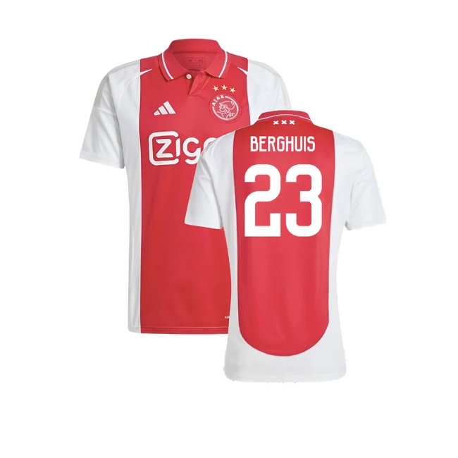 2024-2025 Ajax Home Shirt (Berghuis 23) — Buy Online