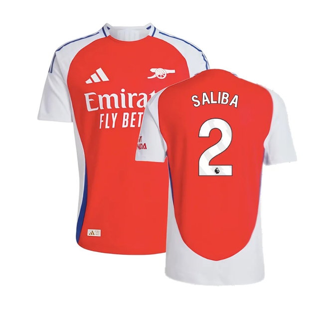 2024-2025 Arsenal match-style Home Shirt (Saliba 2)