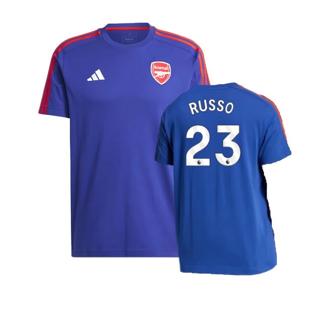 2024-2025 Arsenal DNA Tee (Victory Blue) (Russo 23) — Buy Online